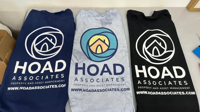 Printed apparel ready from the shop